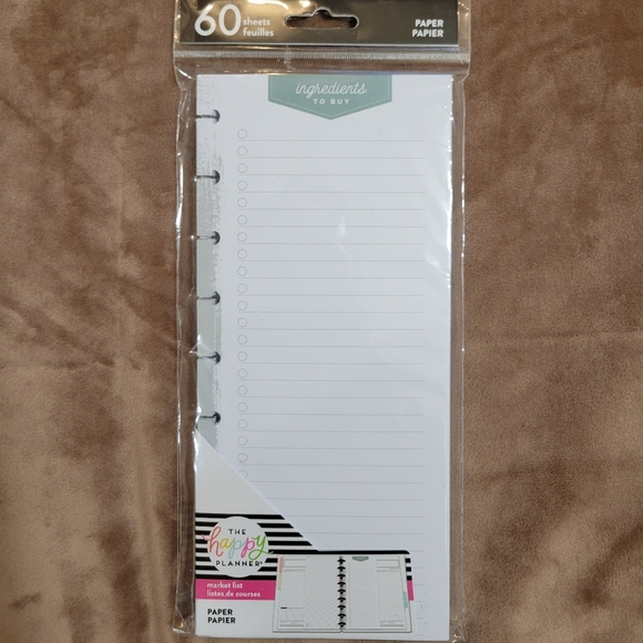 The Happy Planner Office The Happy Planner Filler Paper 6 Count